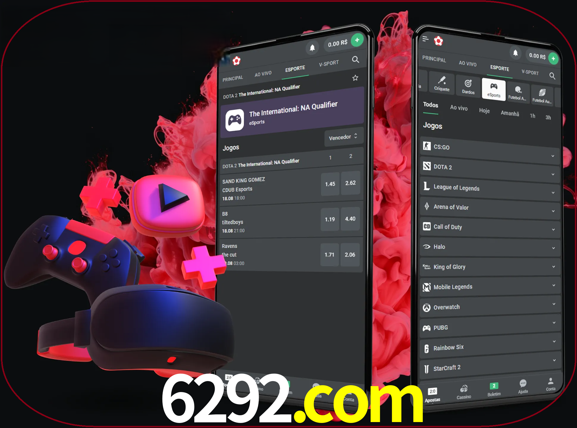 Para ter a aplicação móvel 6292 no seu smartphone, basta descarregar o ficheiro apk e seguir as instruções.