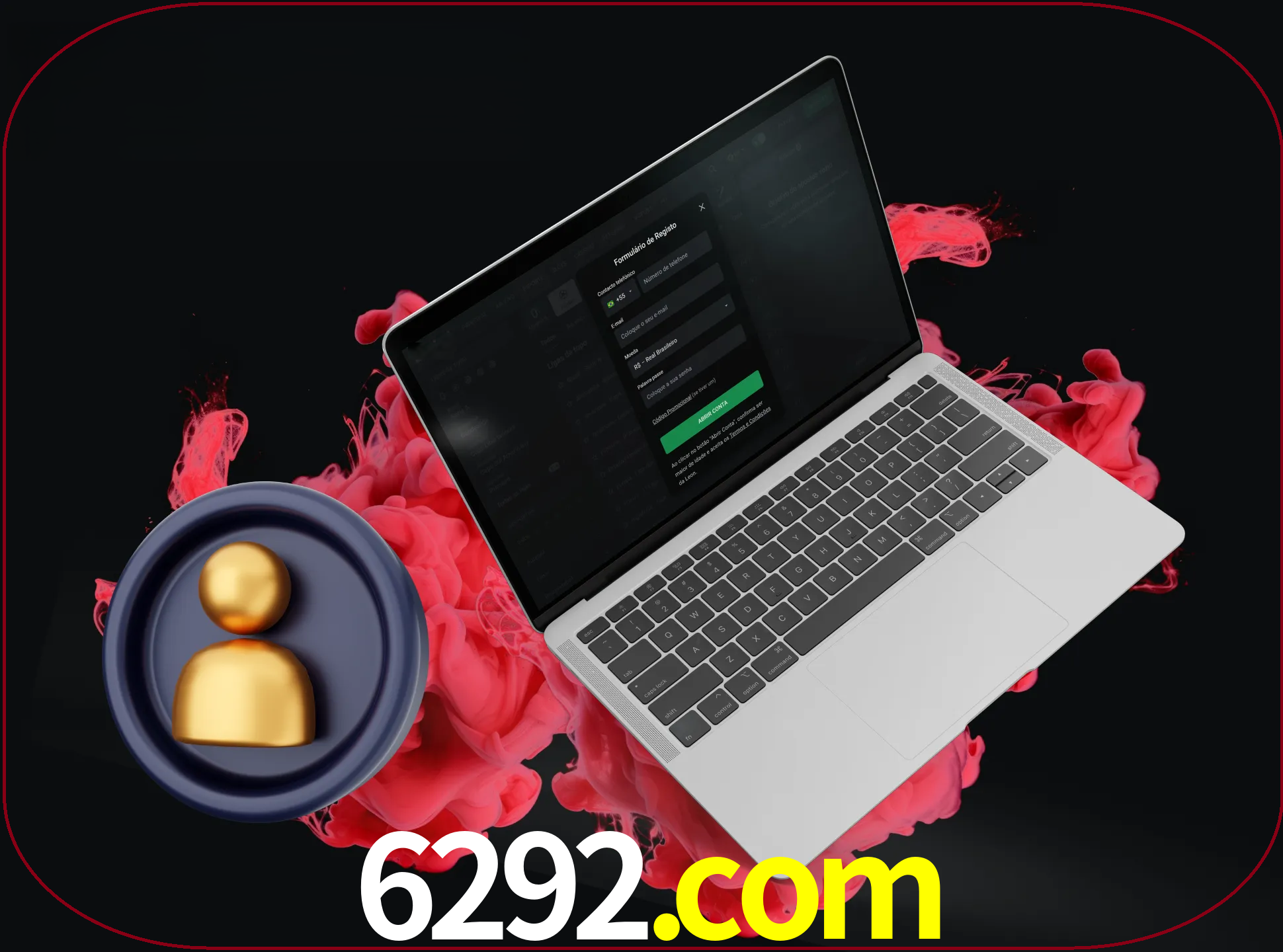 No cabeçalho do site 6292, clique no botão que o levará a um formulário especial onde terá de introduzir as suas informações actuais.